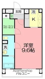 オセアン ブルー【2階】の間取り