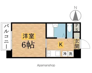 マーロン明神町【903号室】の間取り