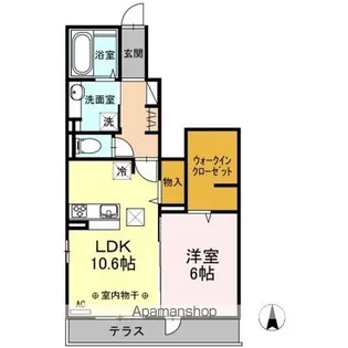 エスペランサ【3階】の間取り