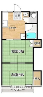 メゾンフィット【205号室】の間取り