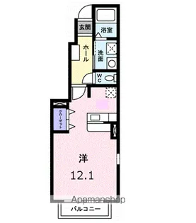 シャンテ ブリーズ【1階】の間取り