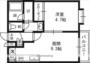 ドローム21【1階】の間取り