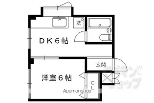 メゾンドペペ【3A号室】の間取り
