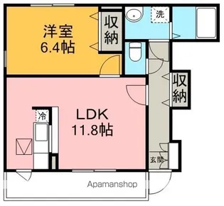 ベル・アルモニーⅠ【1階】の間取り