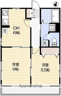ハイム フラワー【1階】の間取り