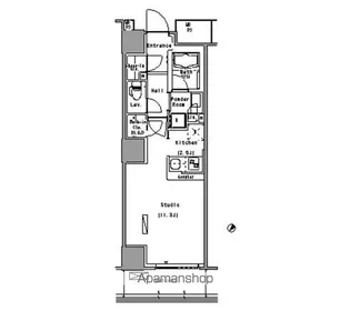 パークアクシス豊洲【5階】の間取り