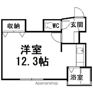 リバティ常盤【4階】の間取り