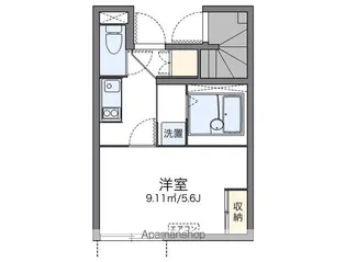 レオネクスト筒井【103号室】の間取り