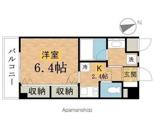 クアイエット【2階】の間取り