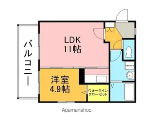 サンライズ・ヴィラ【1階】の間取り