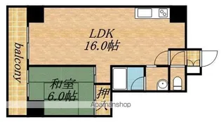 ラフォーレ山鼻【7階】の間取り