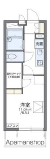 レオパレスグレイス龍禅寺【306号室】の間取り