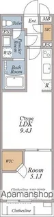 リブリ・OLIVA相模大野【1階】の間取り