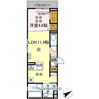 TAMURA西川口【3階】の間取り
