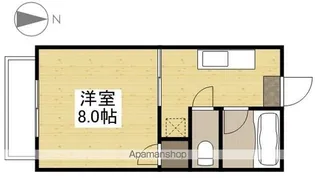 アサヒハイツ【1階】の間取り