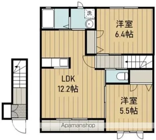 シャーメゾン・ラブ【2階】の間取り