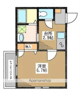 DWELLCOME N【2階】の間取り