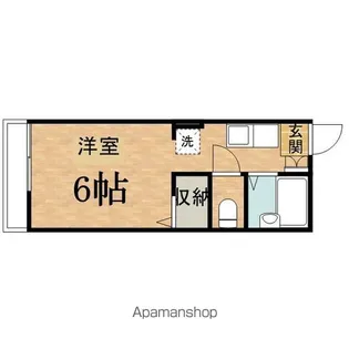 プラムハイツ【102号室】の間取り