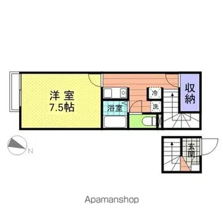 AZUR ONO【2階】の間取り
