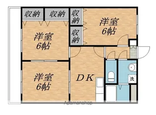 サンフィールド【1階】の間取り