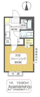 ウェンディ【1階】の間取り