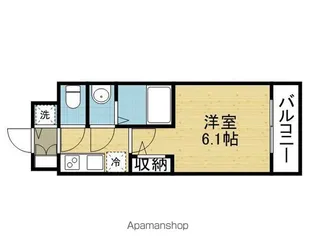 エスリード大阪城テラス【8階】の間取り