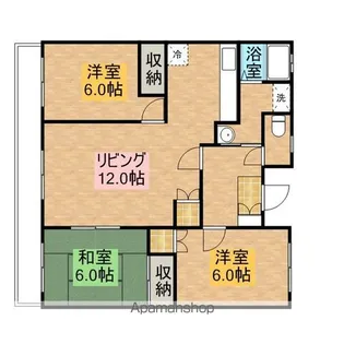 レジデンス光和115【2階】の間取り