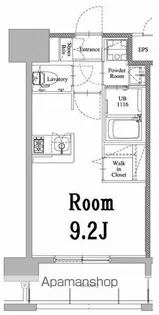 エンクレスト天神LARK【9階】の間取り