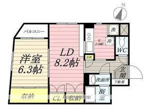 東京都杉並区南荻窪1丁目【マンション】の間取り