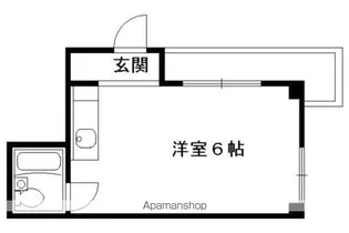 ドルミ新町【302号室】の間取り