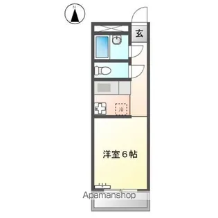 アメニティ鈴木【3階】の間取り