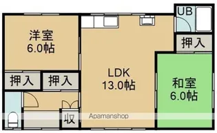 佐々木アパート【1号室】の間取り