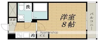 SEST 新大阪【319号室】の間取り