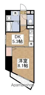クレスト五番町【8階】の間取り