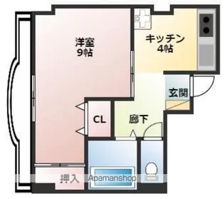 第五正田ビル【5階】の間取り