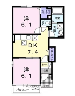 セイバリーⅢ【1階】の間取り