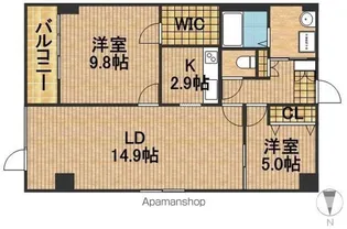 アルコ8【4階】の間取り