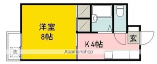 メルヘンハイツ小坂【101号室】の間取り
