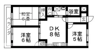 プラムアネックス【4階】の間取り