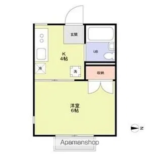 エステートピア池田【2階】の間取り