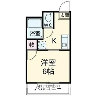 シティハイツ名城 I【3階】の間取り