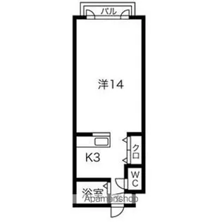エクセルヴィラ【4階】の間取り