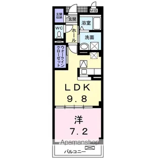 レジデンス アマーレ【1階】の間取り