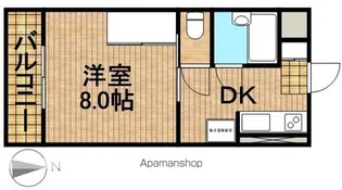 カトレアⅡ【3階】の間取り