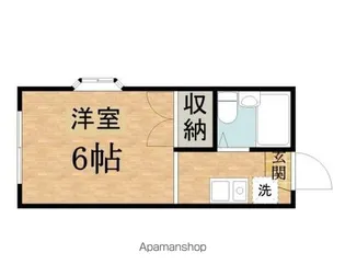 アパルトメントエスポワール【205号室】の間取り