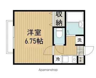 ハイムサツキA【103号室】の間取り