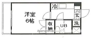 メゾン・ド・ヴェルティ【701号室】の間取り