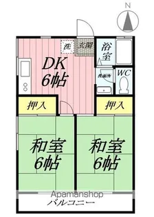 埼玉県三郷市新和1丁目【アパート】の間取り