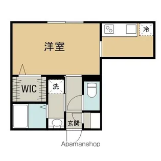 PRIMARY南大通【1階】の間取り
