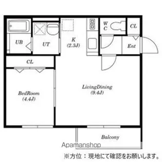 AMI本町(エーエムアイ本町)【1階】の間取り